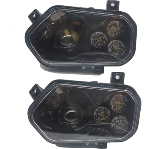 For Polaris ATV UTV LED Projector Headlight High /Low Beam Front Headlamp Light for Polaris RZR Ranger XP 900 X 800