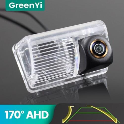 GreenYi 170° AHD Trajectory Car Rear View Camera For Toyota Corolla Sedan BYD F3 F3R S6 M6 Lifan 620 sedan X60 Reverse Vehicle