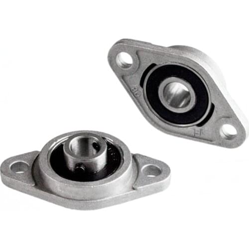 KFL08 FL08 flange bearing with pillow block 8mm caliber Zinc Alloy Pillow Block Bearing for CNC for 3D printer Lead screw