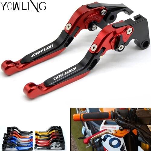 Motorcycle Folding Extendable CNC Moto Adjustable Clutch Brake Levers For Honda CBF600 CBF600SA 2010 2011 2012 2013