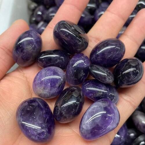 Natural Amethyst Stone Amethystine Gravel Rock Crystal Quartz Raw Gemstone Mineral Specimen