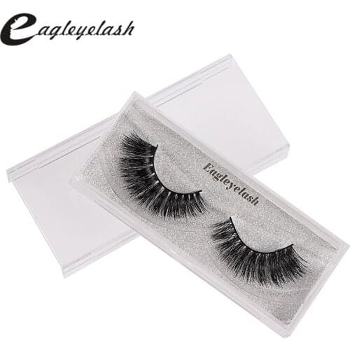 1 Pairs cruelty free natural false eyelashes fake lashes long makeup 3D mink lashes extension eyelash mink eyelashes wm003