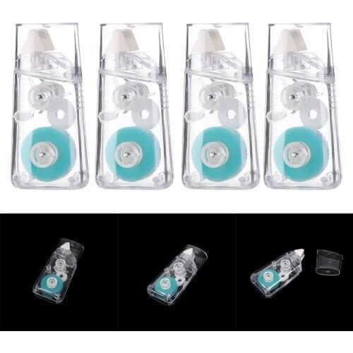 New Double Sided Adhesive Dots Stick Roller Glue Tape Dispenser Stationery Scrapbooking Decor Office School Supplies