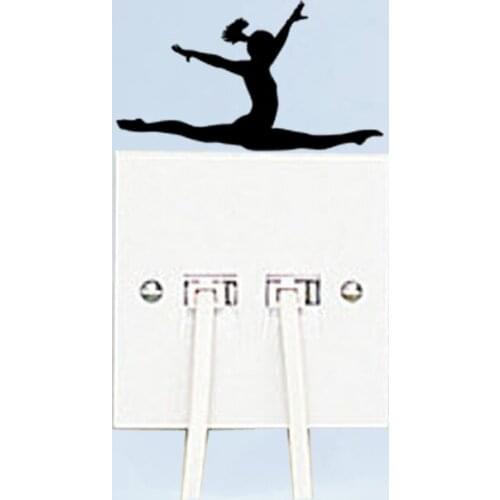 Bedroom Vinyl Home Decor Wall Sticker Fashion Light Switch Decal 6SS0512