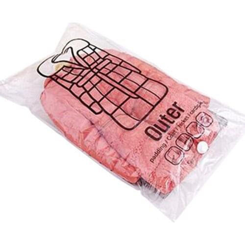 Vacuum Compression Storage Bag With Hook For Down Jacket Reusable Quilt Organizer Save Space Waterproof Can Be Hung Nw