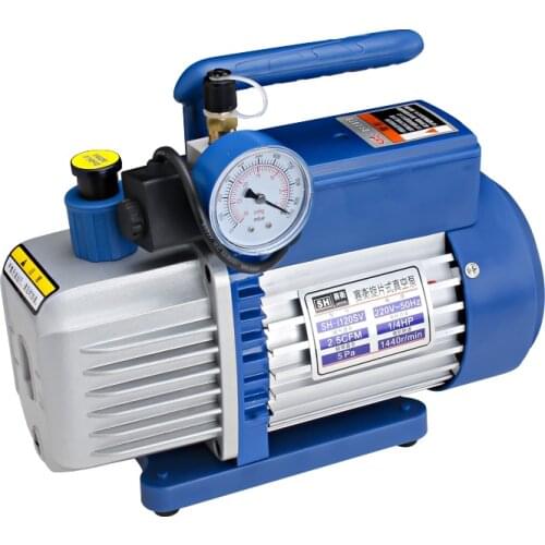 220V 1-4L 1.5-8CFM Vacuum Pump Air Conditioning Installation Maintenance Pump Suction Filter R410 Vacuum Packaging Pump