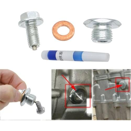 ATV Parts Repair Reducer Oil Drain Plug Bolt For Yamaha Raptor 700 / 700R SE 2006-2019 , Banshee 350 Rhino 660