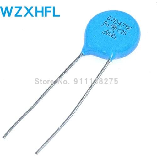 10pcs varistor 07D471K(470V) piezoresistor