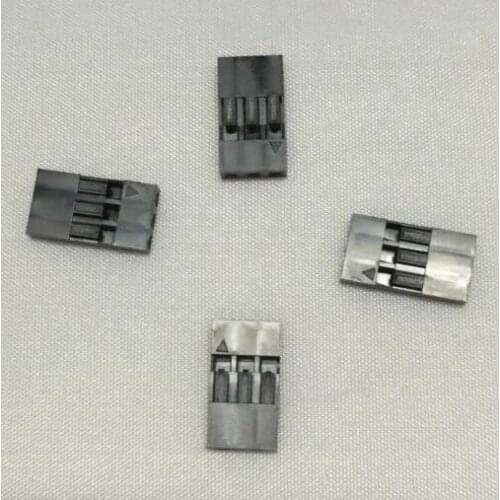 100pcs 2.54mm Pitch 3P Dupont Housing Plastic Shell Terminal 3Pin Jumper Wire Housing Connector