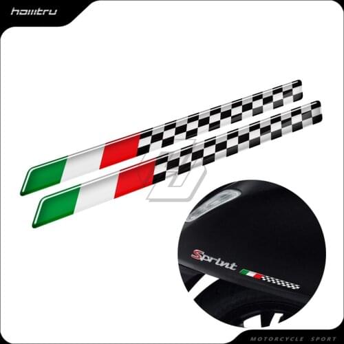 3D Motorcycle Tank Decal Italy Flag Racing Stickers Case for Aprilia Ducati Honda Suzuki Kawasaki Yamaha for Piaggio Vespa