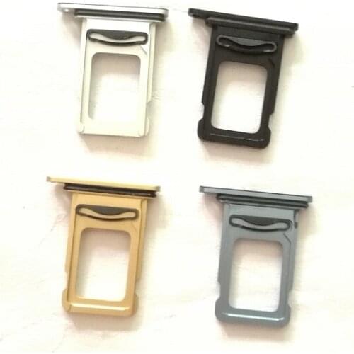 50pcs/lot Original new for iPhone XR Dual SIM Card reader tray Holder Slot Adapter Replacement