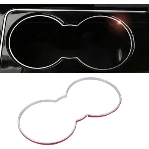 Car Front Water Cup Holder Frame Cover Decoration for Jaguar XE F-Pace F Pace X761