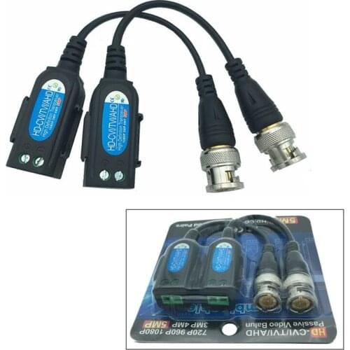 Gao Qingshuang stranded wire transmission AHDTVICVI splicing card buckle cable video balun