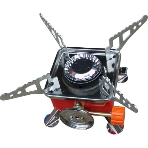 Adapter for Gas Camping Foldable Cooking Stove Outdoor Survival Portable Gas Stove Travel Picnic BBQ Gas Furnace Combustor