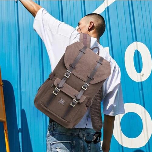 KAUKKO Backpack Women And Men Student 17 Inch Laptop for 15 "Notebook Casual Daypacks Student Bag Hiking 46 Cm, 22.4 L