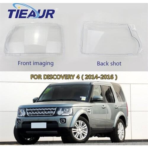Headlight Lens Cover for DISCOVERY 4 Car 4Doors Transparent Headlamp Lampshade Replacement