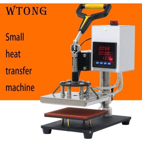Heat Transfer Pressing Machine T-shirt Printing Hot Drilling Machine Heat Press Clothes Garment DIY Small Hot Stamping Machine