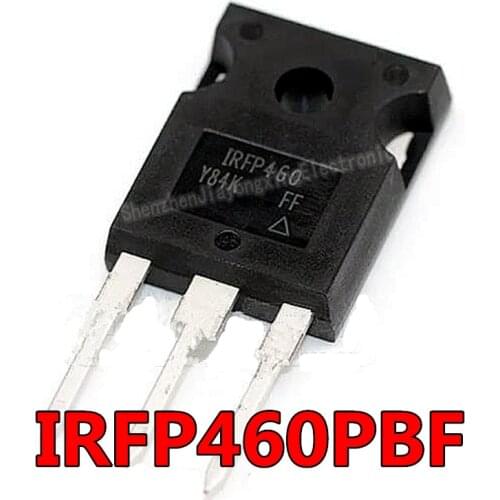 5PCS IRFP460 TO247 IRFP460PBF TO-247 500V/20A/0.27 new and original IC Chipset