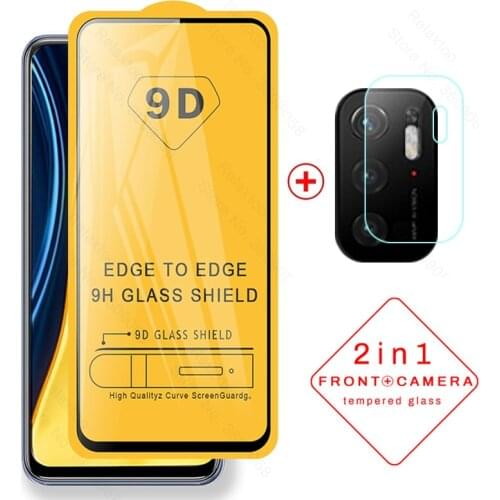 Camera lens protective and screen protector tempered glass for xiaomi poco m3 m3pro m 3 pro 5g armor safty protection film cover