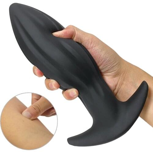 Huge Butt Plug Soft Silicone Anal Plug Sex Shop Female Masturbation Tool Adult Products Prostate Stimulator Sex Toys for Couple