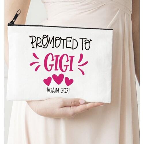 Custom Name Makeup Bag Canvas Cosmetic Bag Organizer Toiletry Bag Storage Travel Wash Pouch Teacher Gifts Anniversary