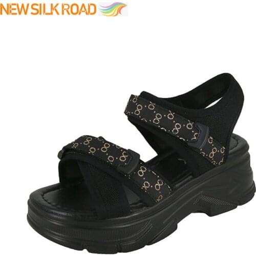 Flat Sandals Womens Summer Shoes Fashion Platform Beach Sports Ladies Hook Loop Female Sandales Chaussure Pour Femme Sandalias