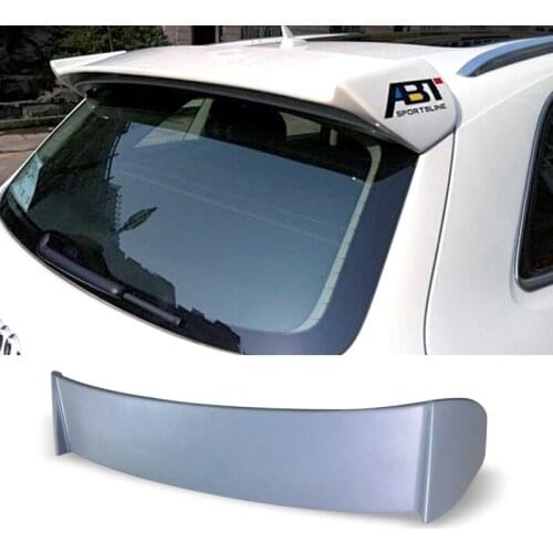 Roof Spoiler Carbon Fiber FRP Rear Trunk Wing Spoiler Accessories For Audi Q5 ABT 2009 - 2013