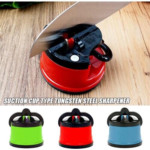 Sharpening Sharpener Suction Cup Type Kitchen Quick Tungsten Steel Tools Grindstone B88