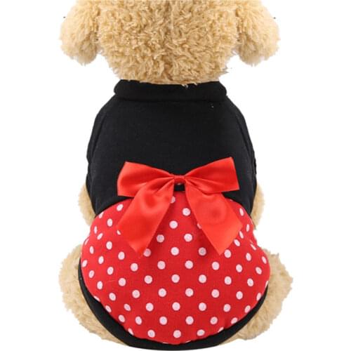 Winter Dog Hoodie Coat Cat Clothes Puppy Small Dog Clothing Chihuahua Yorkie Yorkshire Pomeranian Poodle Bichon Pet Outfit XS