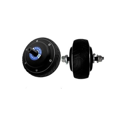 ZLTECH low speed 4inch 24V 3N.m 100W 400RPM brushless AGV robot DC drive wheel hub servo motor with 1024wire optical encoder