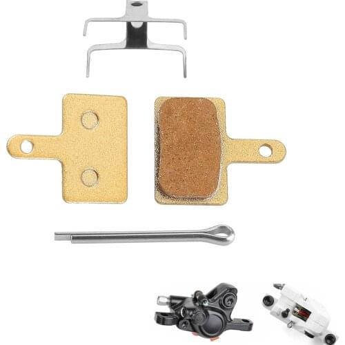 1 Pair Full-metallic Brake Pads for Shimano M315 Brake Bicycle all-metal wear-resistant MTB Bike Disc Brake Pickup Disc Friction