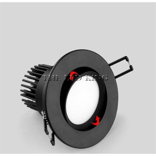 1X Super Bright Dimmable Led downlight COB Spot Light 5W 7W 9W 12W 15W 220V 110V recessed led spot Lights Bulbs Indoor Lighting