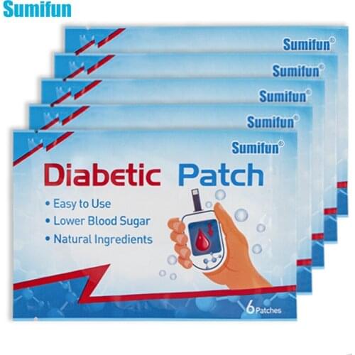 30Pcs Sumifun New Diabetic Patch Treatment Diabetes Stabilizes Blood Sugar Level Balance Blood Glucose Natural Medicial Plaster