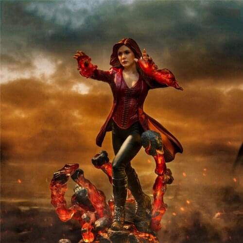 Scarlet Witch BDS Art Scale 1/10 Scale Full Set Endgame 21cm Statue MARCAS19219-10 Action Figure Model for Fans Gifts
