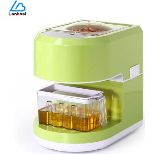 Household automatic Oil Press intelligent stainless steel cold and hot pressing small electric oil press healthy safety 220V