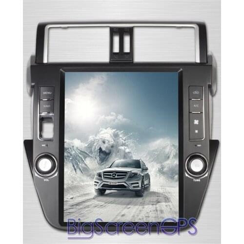 Android 6.0 Tesla style Car No DVD player GPS Navi For Toyota Land Cruiser Prado 150 2014+ Autoradio Stereo headunit Recoder