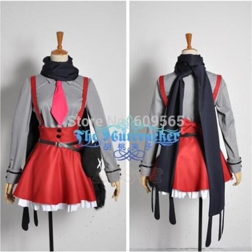 Free Shipping!Chuunibyou Demo Koi Ga Shitai! Shichimiya Satone Cosplay Costume Uniform