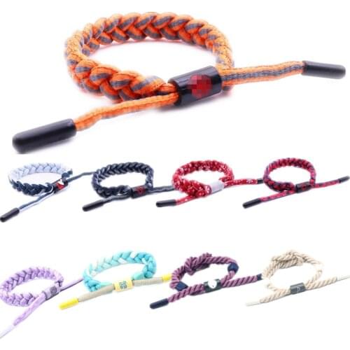Anime Ninja Uzumaki Tsunade Jiraiya Bracelet Cosplay Customes Sasuke Cotton Hand-woven Wristband Strap Bangle Jewelry Props