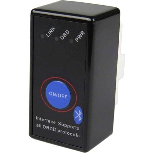 V1.5 Elm327 Bluetooth Obd2 Switch Diagnostic Tool Elm 327 V 1.5 obd 2 Car Diagnostic Scanner Elm-327 1.5 OBDII Scanner