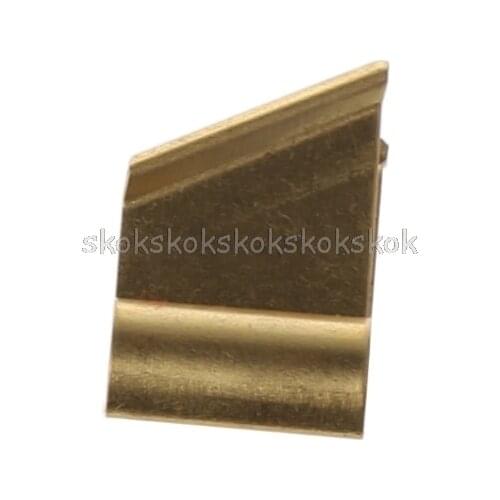 5pcs Bronze Vintage English Calligraphy Copperplate Oblique Dip Pen Flange Changeable Bronze Oblique Flange for Dip pen O26