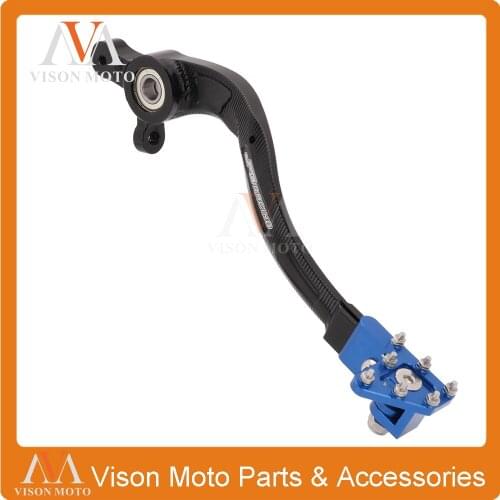 Motorcycle CNC Aluminum Rear Foot Brake Pedal Adjustable For Husqvarna TE250i TE FE TC FS FC TX FX 125 150 250 300 350 450 2020