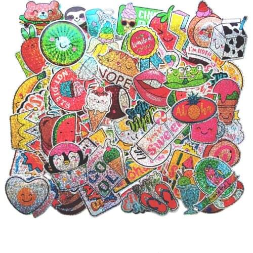 100Pcs/set Pink INS Style Graffiti Girl Sticker For Laptop Luggage Skateboard Phone Motorcycle Refrigerator Stationery Stickers