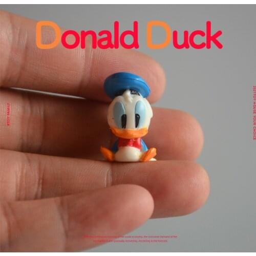 24PCS/lot 2CM High quality small size Disney Donald Duck ornament DIY decoration