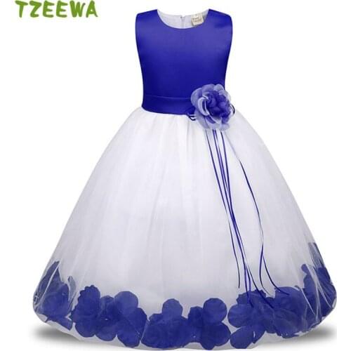 2021 Flower Girls Dresses kids Clothes girls Princess Dresses Teenager Christmas Costume Vestidos wedding girls party dresses