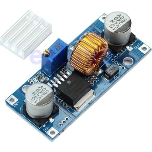 Step Down Power Supply Module 24V 12V 9V 5VDC to DC 4V-38V to 1.25V-36V 5A