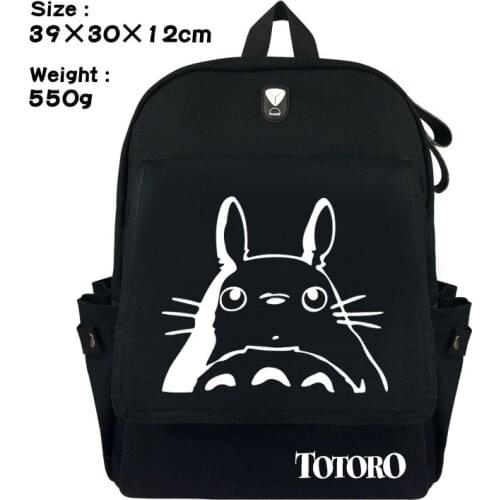 Totoro-Shaped Backpack Totoro Schoolbag-Shaped Schoolbag Foreign Trade Students Backpack My Neighbor Totoro New Kawaii Cartoon
