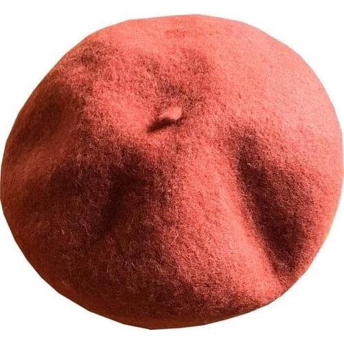 Wool Beret Autumn Winter Hats For Women Painter Cap Flat Boina Feminina Gorras Planas Candy Color Beret Women 2018 New Hot
