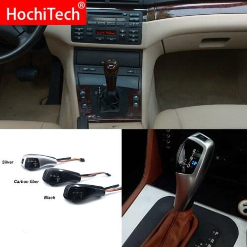 High Quality LED Gear Shift Knob Shifter Lever for BMW 3 E46 Series 2D 5D Facelifted 4D Pre-facelift Facelifted Car Accessories