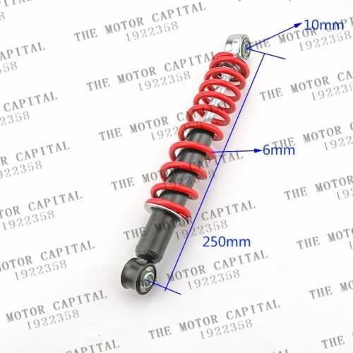 High porformance spring shock absorber 250mm front shock absorber for folding bike mountain bike Bicycle parts
