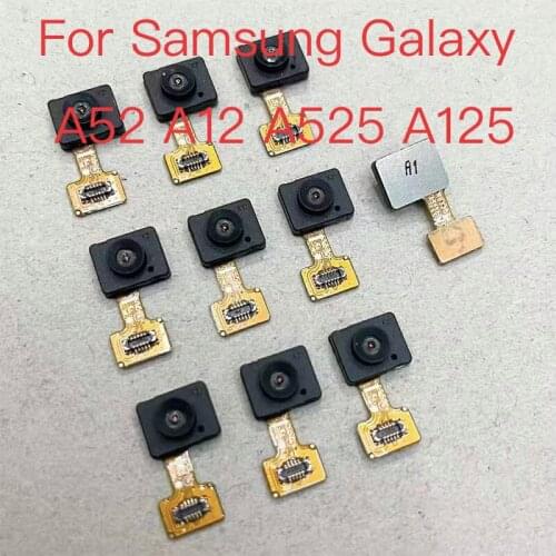 10pcs For Samsung Galaxy A52 A12 A525 A125 Original touch ID Fingerprint Sensor scanner Home Return Key Menu Button Flex Cable